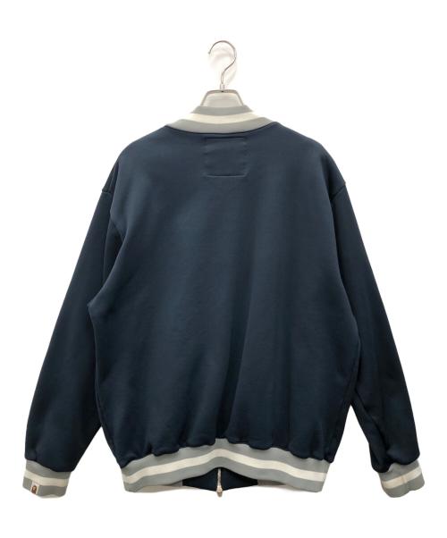 A BATHING APE（ア ベイシング エイプ）A BATHING APE (ア ベイシング エイプ) ジップパーカー ネイビー サイズ:Lの古着・服飾アイテム