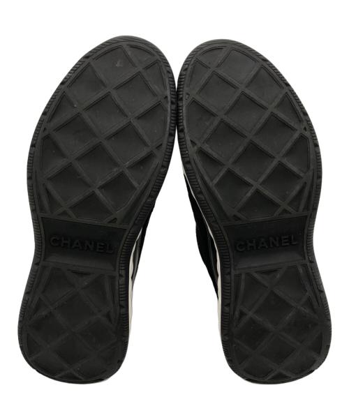 CHANEL（シャネル）CHANEL (シャネル) スニーカー ブラック サイズ:39の古着・服飾アイテム