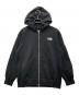 THE NORTH FACE（ザ ノース フェイス）の古着「スクエアロゴフルジップ」｜ブラック