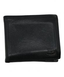 IL BISONTE（イル ビゾンテ）の古着「2つ折り財布」｜ブラック
