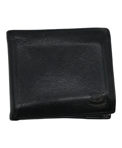 IL BISONTE（イル ビゾンテ）IL BISONTE (イル ビゾンテ) 2つ折り財布 ブラックの古着・服飾アイテム