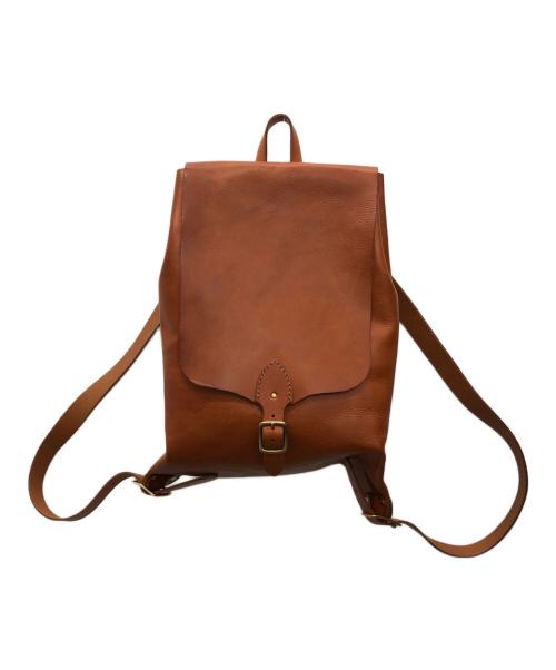 organ（オルガン）organ (オルガン) レザーリュック ブラウンの古着・服飾アイテム