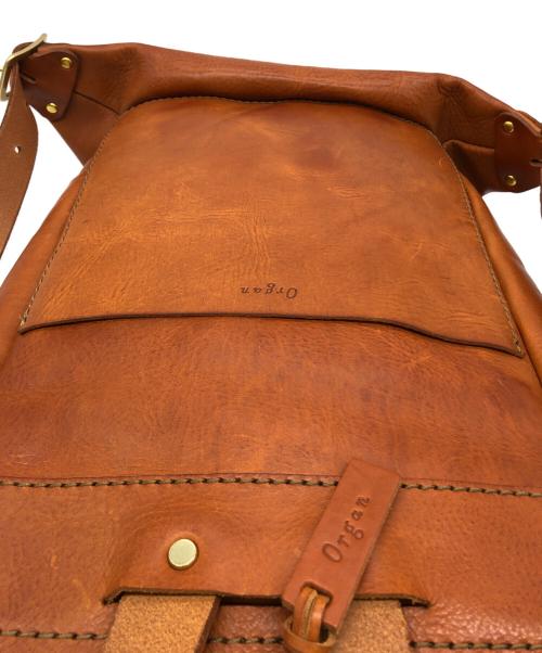 organ（オルガン）organ (オルガン) レザーリュック ブラウンの古着・服飾アイテム
