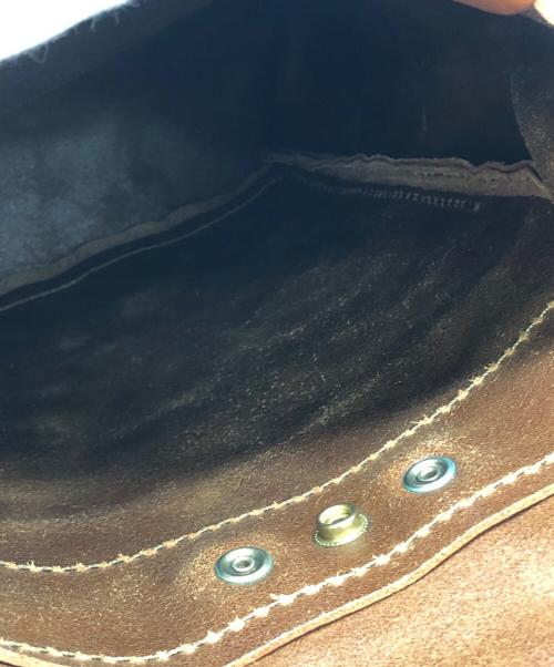 organ（オルガン）organ (オルガン) レザーリュック ブラウンの古着・服飾アイテム