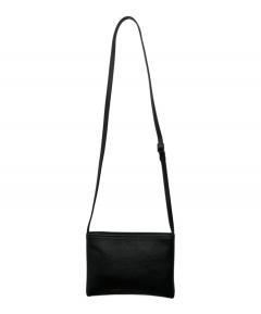 中古・古着通販】hushtag (ハッシュタグ) レザーサコッシュ ブラック