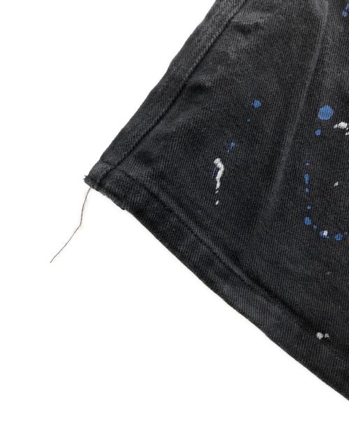 9090（9090）9090 (9090) POCHAMA (ポッチャマ) ペインターパンツ ブラック サイズ:XLの古着・服飾アイテム