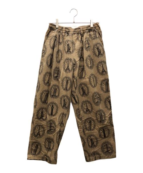 HUF（ハフ）HUF (ハフ) イージーパンツ カーキ サイズ:Lの古着・服飾アイテム