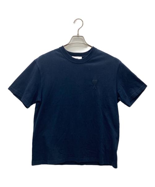 AMI Alexandre Mattiussi（アミアレクサンドルマテュッシ）AMI Alexandre Mattiussi (アミアレクサンドルマテュッシ) Tシャツ ネイビー サイズ:XSの古着・服飾アイテム