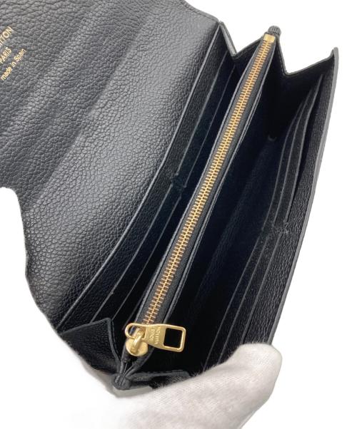 LOUIS VUITTON（ルイ ヴィトン）LOUIS VUITTON (ルイ ヴィトン) ポルトフォイユ・サラ ブラックの古着・服飾アイテム