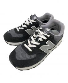 NEW BALANCE（ニューバランス）の古着「574 “U574TWE” ランニングスタイル」｜ブラック×グレー