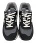 中古・古着 NEW BALANCE (ニューバランス) 574 “U574TWE” ランニングスタイル ブラック×グレー サイズ:28.0：5000円