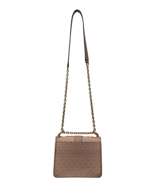 MICHAEL KORS（マイケル・コース）MICHAEL KORS (マイケル・コース) チェーンショルダーバッグ ピンクの古着・服飾アイテム