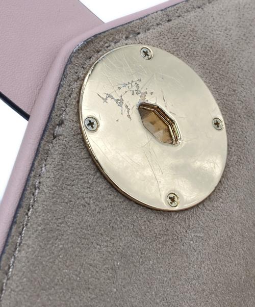 MICHAEL KORS（マイケル・コース）MICHAEL KORS (マイケル・コース) チェーンショルダーバッグ ピンクの古着・服飾アイテム