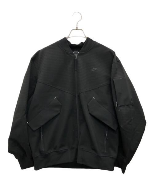 NIKE（ナイキ）NIKE (ナイキ) ストームフィット テックパック アンラインド ボンバージャケット ブラック サイズ:L 未使用品の古着・服飾アイテム