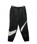 NIKEナイキ）の古着「BIG SHOOSH WOVEN PANTS」｜ブラック