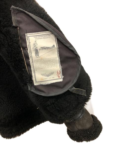 AVIREX（アヴィレックス）AVIREX (アヴィレックス) Ｂ-3ムートンジャケット ブラック サイズ:38の古着・服飾アイテム