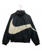 NIKEナイキ）の古着「SWOOSH WOVEN JACKET」｜ブラック