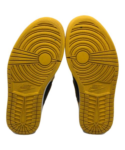 NIKE（ナイキ）NIKE (ナイキ) Air Jordan 1 High OG Pollen ブラック×イエロー サイズ:27.5㎝の古着・服飾アイテム