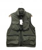 KiU×空調服キウ×クウチョウフク）の古着「マルチファンクションベスト」｜オリーブ