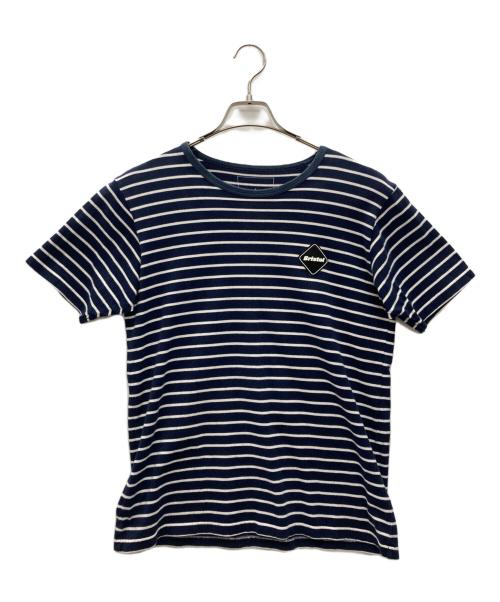 F.C.Real Bristol（エフシーレアルブリストル）F.C.Real Bristol (エフシーレアルブリストル) 半袖Tシャツ ネイビー サイズ:Lの古着・服飾アイテム