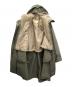WCJ (ダブルシージェイ) エコファーライナー付きコート カーキ サイズ:Free：12000円