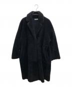 EVERYDAY I LIKE.エヴリデイ アイ ライク）の古着「シープスキンコート」｜ネイビー