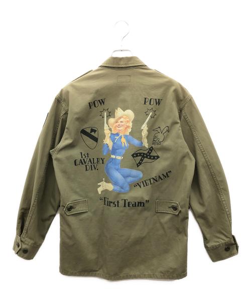 TOYS MCCOY（トイズマッコイ）TOYS McCOY (トイズマッコイ) ジャングルファティーグジャケット カーキ サイズ:Mの古着・服飾アイテム