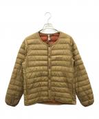 mont-bellモンベル）の古着「ライトダウンジャケット」｜ブラウン