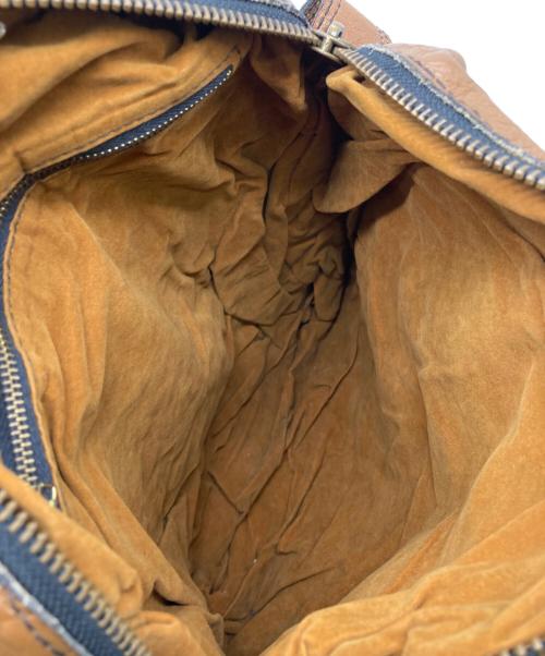 PORTER（ポーター）PORTER (ポーター) レザーショルダーバッグ ブラウンの古着・服飾アイテム