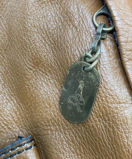 PORTER（ポーター）PORTER (ポーター) レザーショルダーバッグ ブラウンの古着・服飾アイテム