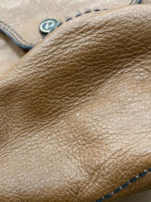 PORTER（ポーター）PORTER (ポーター) レザーショルダーバッグ ブラウンの古着・服飾アイテム