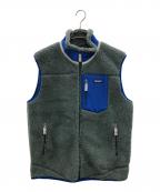 Patagoniaパタゴニア）の古着「Classic Retro X Vest」｜グレー×ブルー