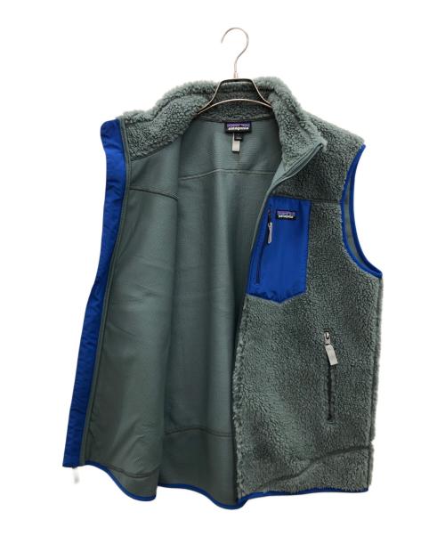 Patagonia（パタゴニア）Patagonia (パタゴニア) Classic Retro X Vest グレー×ブルー サイズ:Lの古着・服飾アイテム