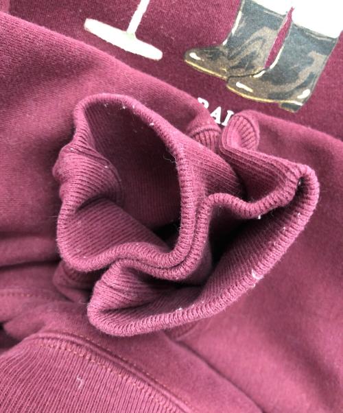 POLO RALPH LAUREN（ポロ・ラルフローレン）POLO RALPH LAUREN (ポロ・ラルフローレン) ポロベアプリントスウェット レッド サイズ:Mの古着・服飾アイテム
