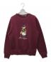 POLO RALPH LAUREN（ポロ・ラルフローレン）の古着「ポロベアプリントスウェット」｜レッド