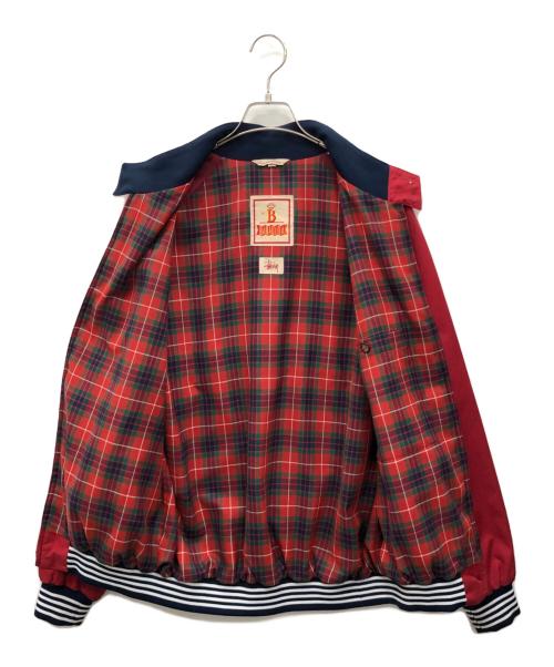 BARACUTA（バラクータ）BARACUTA (バラクータ) stussy (ステューシー) コラボG9ハリントンジャケット レッド サイズ:Lの古着・服飾アイテム