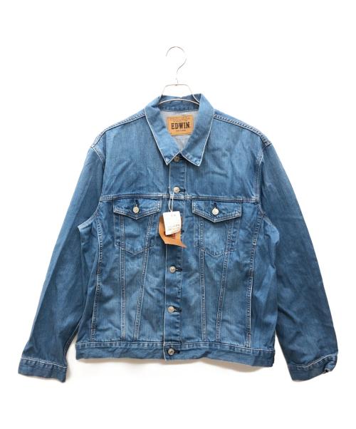 EDWIN（エドウィン）EDWIN (エドウィン) デニムジャケット ブルー サイズ:XL 未使用品の古着・服飾アイテム