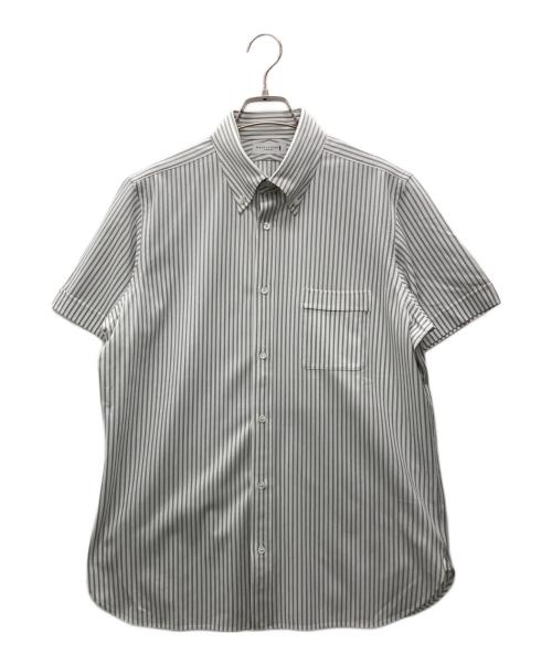 MACKINTOSH LONDON（マッキントッシュ ロンドン）MACKINTOSH LONDON (マッキントッシュ ロンドン) ボタンダウンシャツ グレー サイズ:Lの古着・服飾アイテム