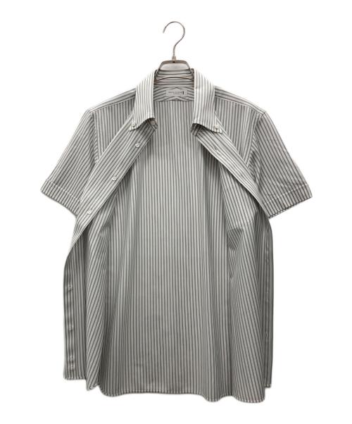 MACKINTOSH LONDON（マッキントッシュ ロンドン）MACKINTOSH LONDON (マッキントッシュ ロンドン) ボタンダウンシャツ グレー サイズ:Lの古着・服飾アイテム