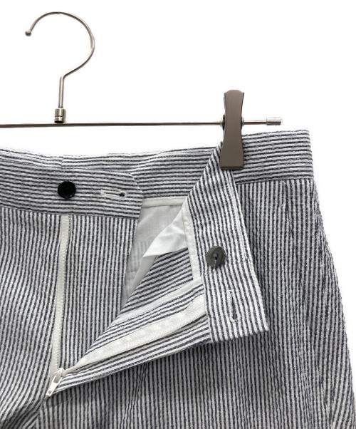 MACKINTOSH LONDON（マッキントッシュ ロンドン）MACKINTOSH LONDON (マッキントッシュ ロンドン) シアサッカーセットアップパンツ グレー サイズ:ウエスト82の古着・服飾アイテム