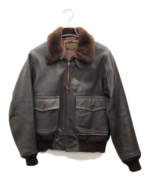 BUZZ RICKSON'S（バズリクソンズ）BUZZ RICKSON'S (バズリクソンズ) G-1 フライトジャケット ブラウン サイズ:36（S～M)の古着・服飾アイテム