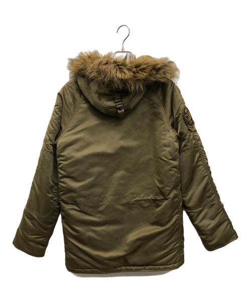 ALPHA（アルファ）ALPHA (アルファ) N-3Bタイプコート オリーブ サイズ:Sの古着・服飾アイテム