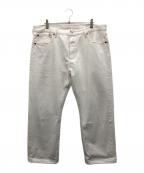 LEVI'S501リーバイス）の古着「デニムパンツ」｜ホワイト