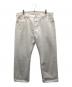 LEVI'S501（リーバイス）の古着「デニムパンツ」｜ホワイト