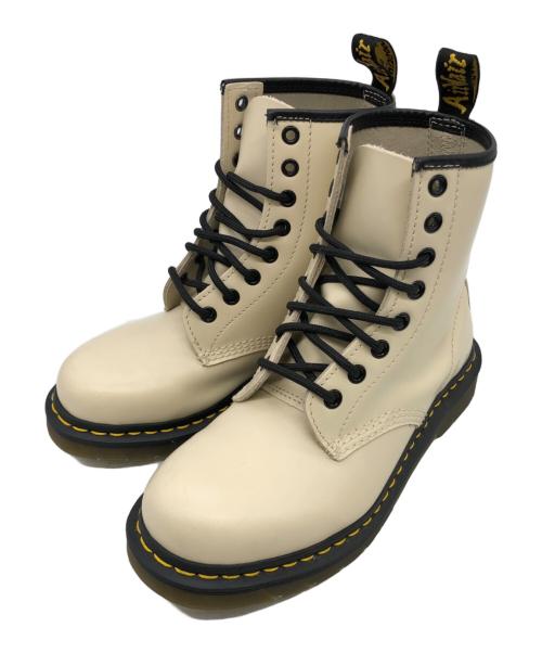 Dr.Martens（ドクターマーチン）Dr.Martens (ドクターマーチン) 8ホールブーツ アイボリー サイズ:EU37の古着・服飾アイテム