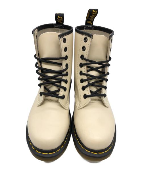 Dr.Martens（ドクターマーチン）Dr.Martens (ドクターマーチン) 8ホールブーツ アイボリー サイズ:EU37の古着・服飾アイテム