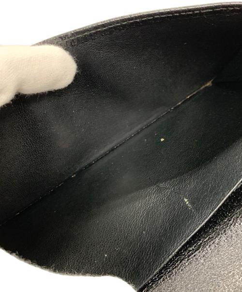 GUCCI（グッチ）GUCCI (グッチ) 長財布 GGキャンバス ブラック サイズ:実寸サイズにてご確認ください。の古着・服飾アイテム