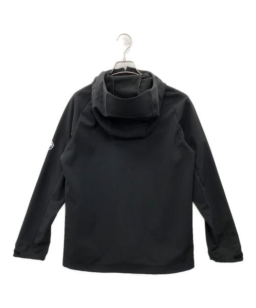 MAMMUT（マムート）MAMMUT (マムート) ウィンターフィールド ソフトシェル フーデッド ジャケット アジアンフィット ブラック サイズ:M 未使用品の古着・服飾アイテム