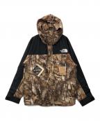 THE NORTH FACEザ ノース フェイス）の古着「NOVELTY MOUNTAIN LIGHT JACKET」｜ブラック×カーキ