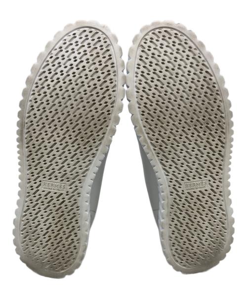 HERMES（エルメス）HERMES (エルメス) スニーカー ブラック サイズ:40 1/2の古着・服飾アイテム